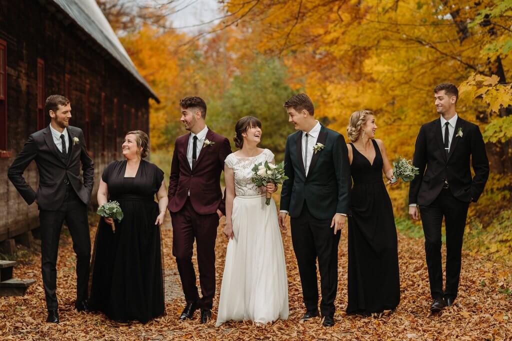 Magical wedding Quebec photographer