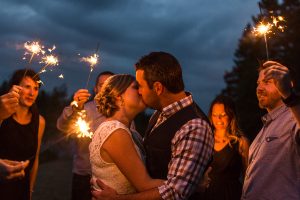 Intimate Wedding At The Log Cabin