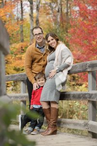 photographe de grossesse à Quebec séance photo exterieur