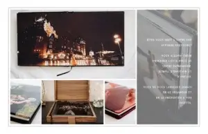Exemples d'albums imprimés de mariage