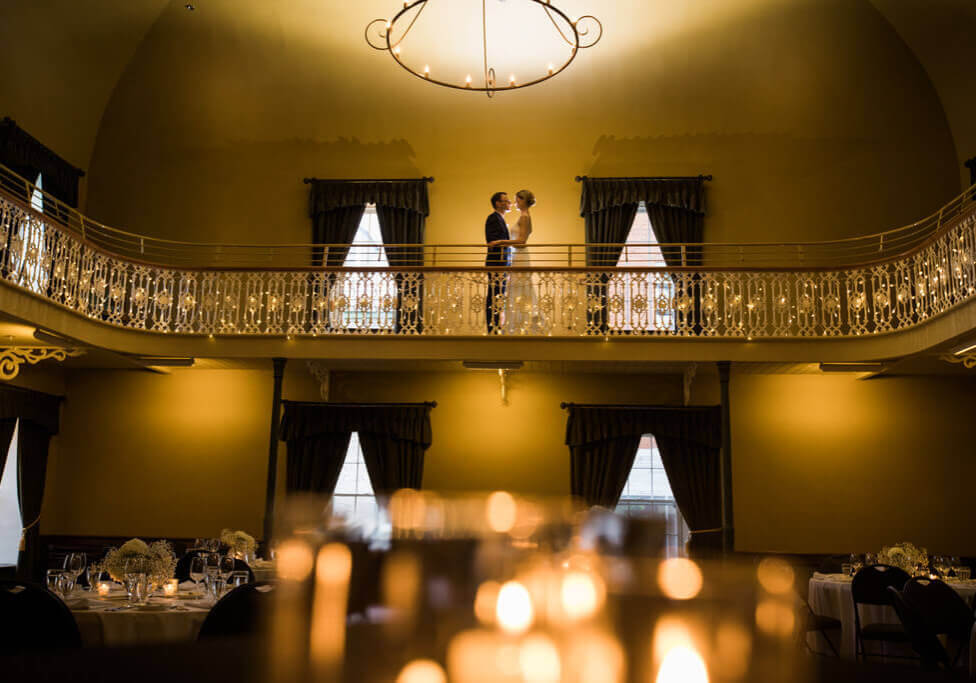 Morrin Center wedding romantic